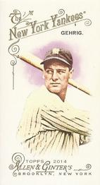 2014 Topps Allen & Ginter - Mini #41 Lou Gehrig Front