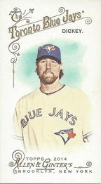 2014 Topps Allen & Ginter - Mini #300 R.A. Dickey Front