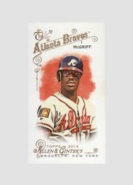 2014 Topps Allen & Ginter - Mini #65 Fred McGriff Front
