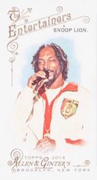2014 Topps Allen & Ginter - Mini A & G Back #23 Snoop Lion Front