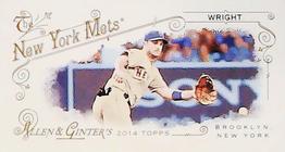 2014 Topps Allen & Ginter - Mini A & G Back #98 David Wright Front