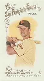 2014 Topps Allen & Ginter - Mini A & G Back #131 Buster Posey Front