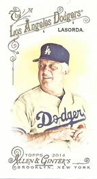 2014 Topps Allen & Ginter - Mini A & G Back #161 Tommy Lasorda Front