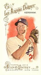 2014 Topps Allen & Ginter - Mini A & G Back #189 Clayton Kershaw Front