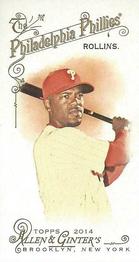 2014 Topps Allen & Ginter - Mini A & G Back #227 Jimmy Rollins Front