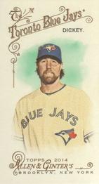 2014 Topps Allen & Ginter - Mini A & G Back #300 R.A. Dickey Front