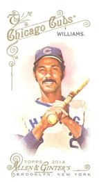 2014 Topps Allen & Ginter - Mini No Card Number #NNO Billy Williams Front