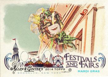 2014 Topps Allen & Ginter - Festivals & Fairs #FAF-03 Mardi Gras Front