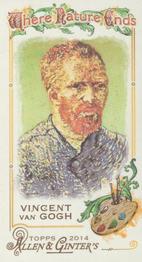 2014 Topps Allen & Ginter - Mini Where Nature Ends #WNE-07 Vincent van Gogh Front