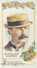 2014 Topps Allen & Ginter - Mini Where Nature Ends #WNE-14 Winslow Homer Front