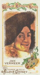 2014 Topps Allen & Ginter - Mini Where Nature Ends #WNE-26 Jan Vermeer Front