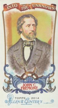 2014 Topps Allen & Ginter - Mini Into The Unknown #ITU-05 John C. Fremont Front