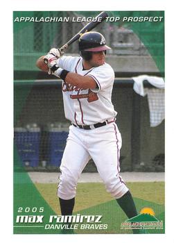 2005 Grandstand Appalachian League Top Prospects #NNO Max Ramirez Front