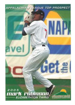 2005 Grandstand Appalachian League Top Prospects #NNO Mark Robinson Front
