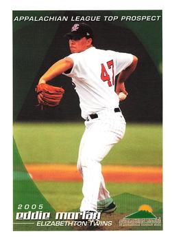 2005 Grandstand Appalachian League Top Prospects #NNO Eddie Morlan Front