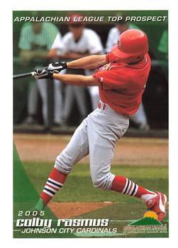 2005 Grandstand Appalachian League Top Prospects #NNO Colby Rasmus Front