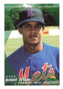 2005 Grandstand Appalachian League Top Prospects #NNO Jusef Frias Front