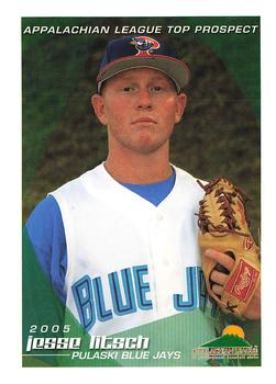 2005 Grandstand Appalachian League Top Prospects #NNO Jesse Litsch Front