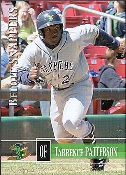 2005 Grandstand Beloit Snappers #NNO Tarrence Patterson Front