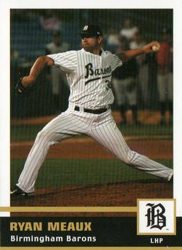 2005 Grandstand Birmingham Barons #NNO Ryan Meaux Front