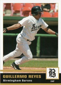2005 Grandstand Birmingham Barons #NNO Guillermo Reyes Front