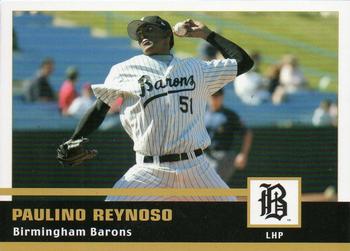 2005 Grandstand Birmingham Barons #NNO Paulino Reynoso Front