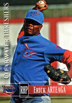2005 Grandstand Clearwater Threshers #NNO Erick Arteaga Front