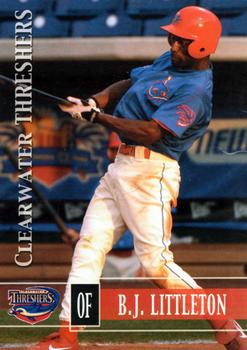 2005 Grandstand Clearwater Threshers #NNO B.J. Littleton Front