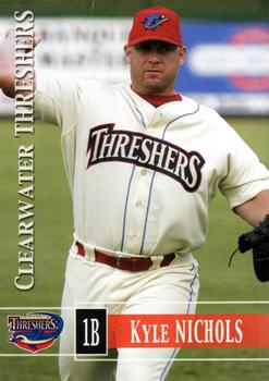 2005 Grandstand Clearwater Threshers #NNO Kyle Nichols Front