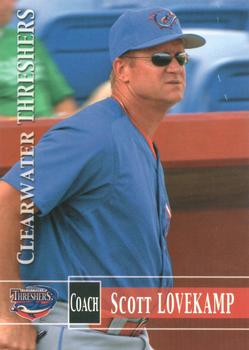 2005 Grandstand Clearwater Threshers #NNO Scott Lovekamp Front