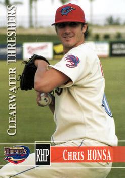 2005 Grandstand Clearwater Threshers #NNO Chris Honsa Front