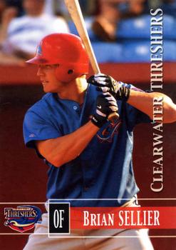 2005 Grandstand Clearwater Threshers #NNO Brian Sellier Front