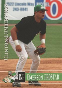 2005 Grandstand Clinton LumberKings #NNO Emerson Frostad Front