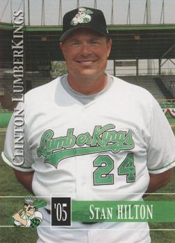 2005 Grandstand Clinton LumberKings #NNO Stan Hilton Front