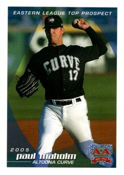 2005 Grandstand Eastern League Top Prospects #NNO Paul Maholm Front