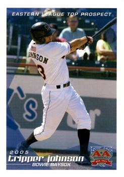 2005 Grandstand Eastern League Top Prospects #NNO Tripper Johnson Front