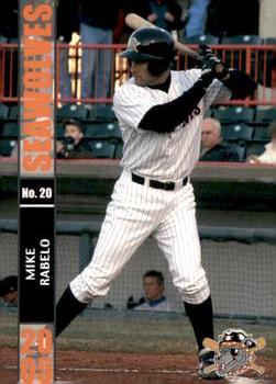2005 Grandstand Erie SeaWolves #NNO Mike Rabelo Front