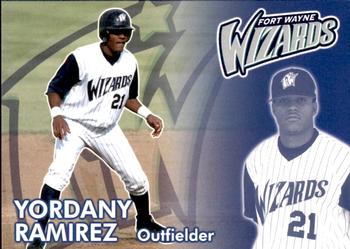 2005 Grandstand Fort Wayne Wizards #18 Yordany Ramirez Front