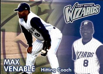 2005 Grandstand Fort Wayne Wizards #28 Max Venable Front