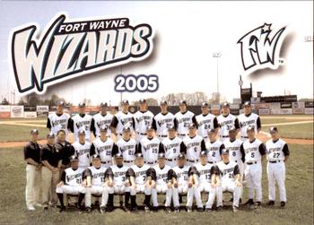 2005 Grandstand Fort Wayne Wizards #30 Team Card Front
