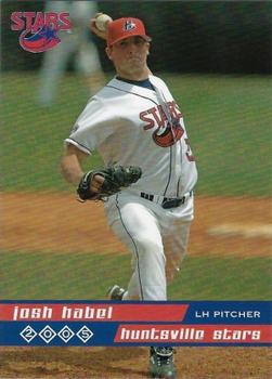 2005 Grandstand Huntsville Stars #NNO Josh Habel Front