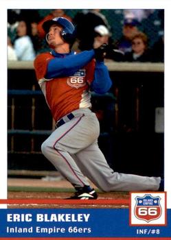 2005 Grandstand Inland Empire 66ers #NNO Eric Blakeley Front