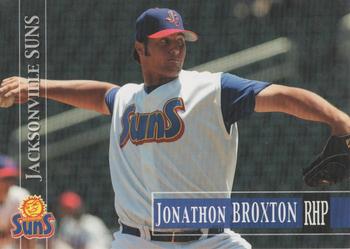 2005 Grandstand Jacksonville Suns #9 Jonathan Broxton Front