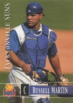 2005 Grandstand Jacksonville Suns #10 Russell Martin Front