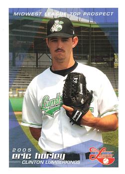 2005 Grandstand Midwest League Top Prospects #NNO Eric Hurley Front