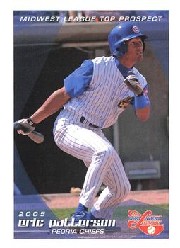 2005 Grandstand Midwest League Top Prospects #NNO Eric Patterson Front