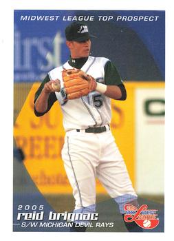 2005 Grandstand Midwest League Top Prospects #NNO Reid Brignac Front