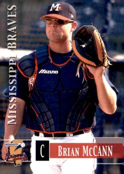 2005 Grandstand Mississippi Braves #NNO Brian McCann Front