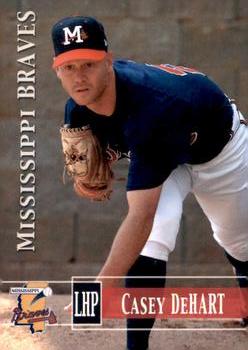 2005 Grandstand Mississippi Braves #NNO Casey DeHart Front