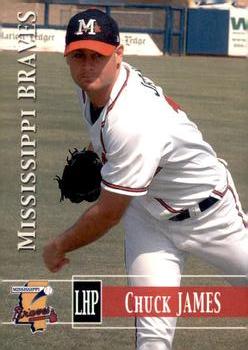 2005 Grandstand Mississippi Braves #NNO Chuck James Front